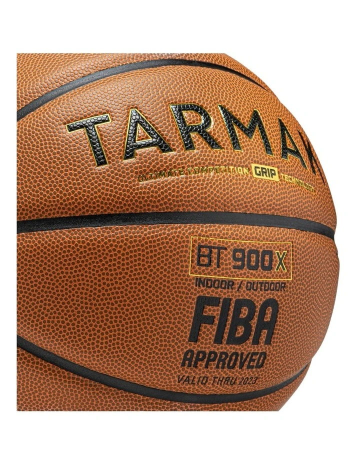Size 7 FIBA BT900 Grip Touch Basketball in Orange image 2