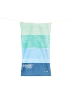 Beach Towel 145 x 85 cm in Aqua Blue
