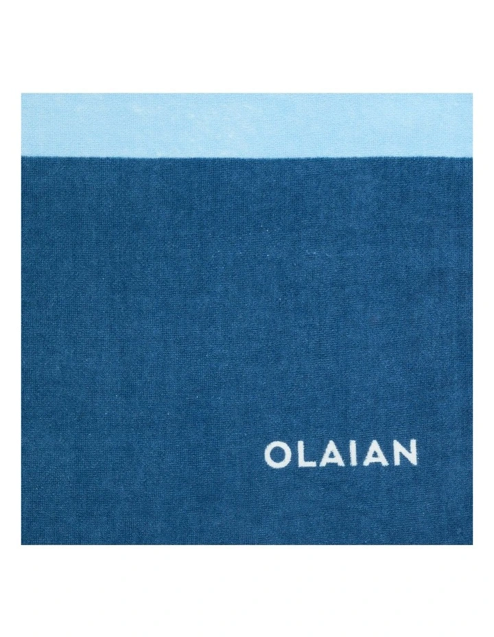 Beach Towel 145 x 85 cm in Aqua Blue image 3