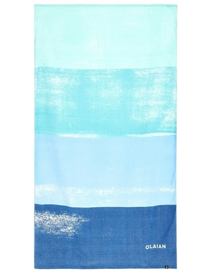 Beach Towel 145 x 85 cm in Aqua Blue image 6