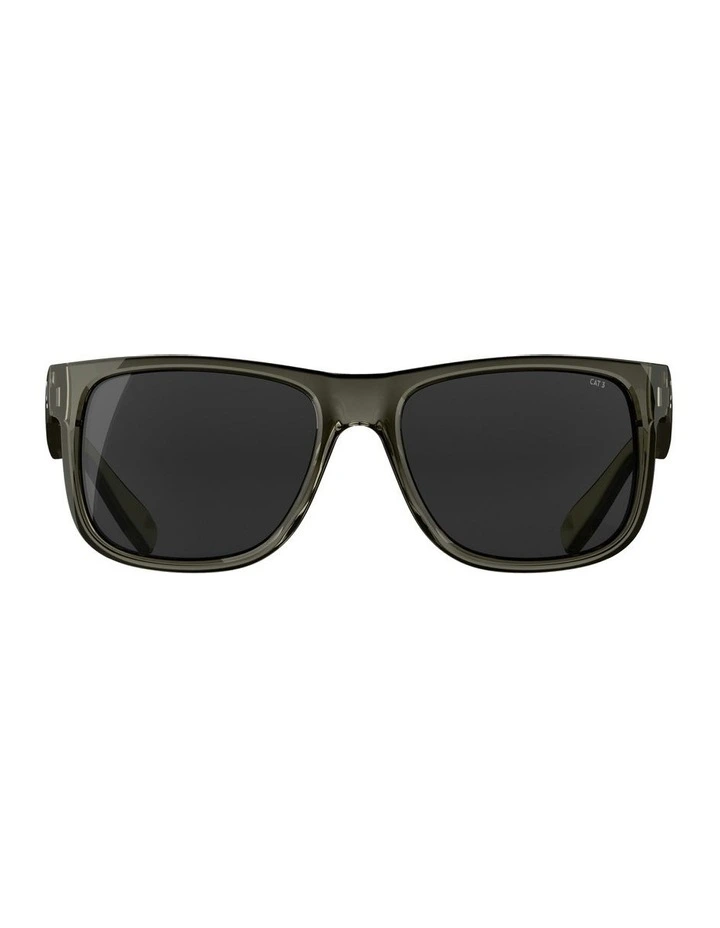 Category 3 Rectangular Sunglasses MH140 in Green image 5