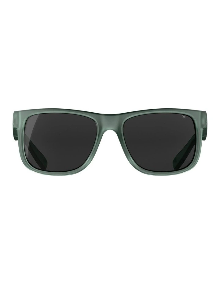 Category 3 Rectangular Sunglasses MH140 in Green image 5