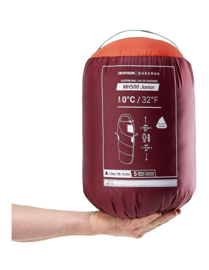 Sleeping Bag MH500 0C in Red image 5