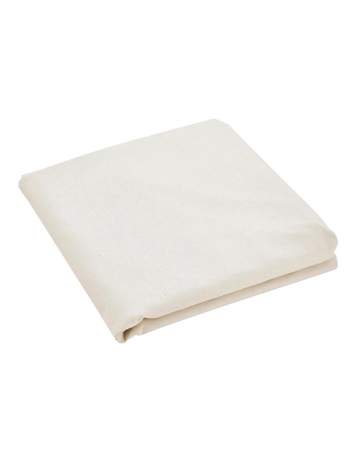 Comfort Cotton Bag Liner for Sleeping Bag in Cream image 1