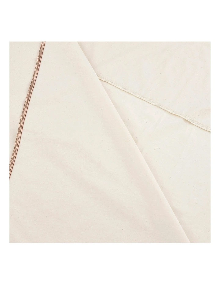 Comfort Cotton Bag Liner for Sleeping Bag in Cream image 5