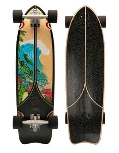 Fish 500 Longboard in Black