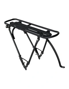 Folding Ultra Lightweight Bike Pannier Rack 20" in Black
