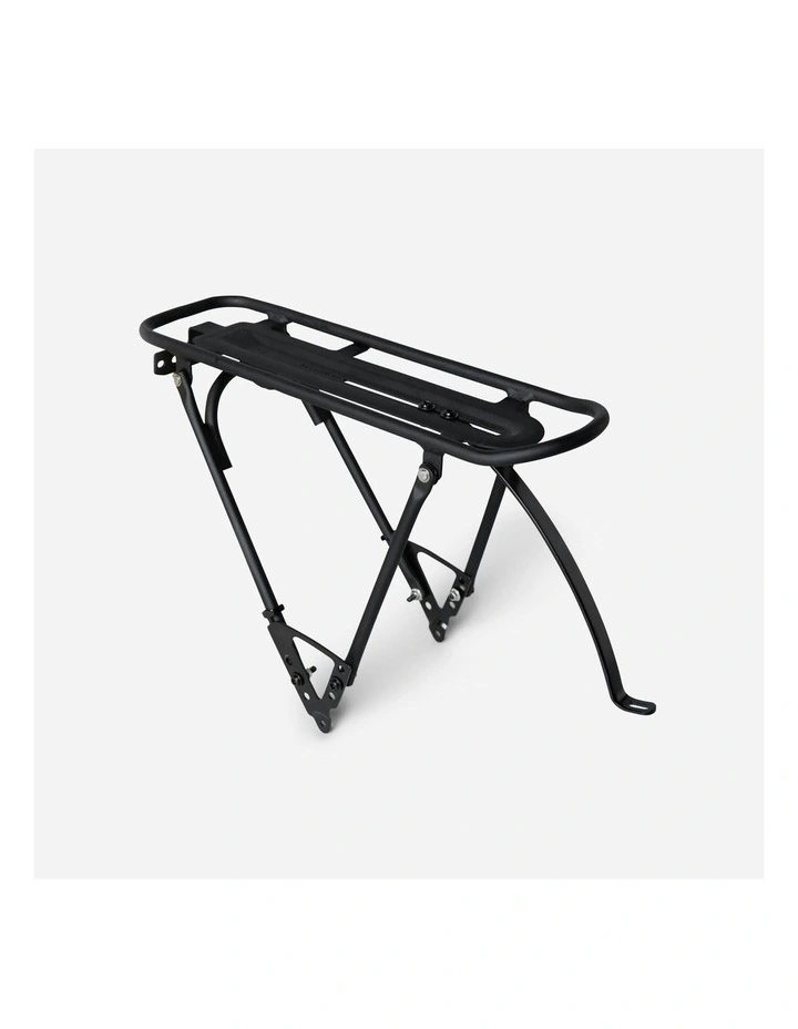 Folding 20 Ultra Lightweight Bike Pannier Rack in Black image 1
