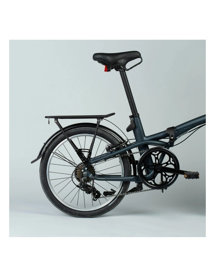 Folding 20 Ultra Lightweight Bike Pannier Rack in Black image 2