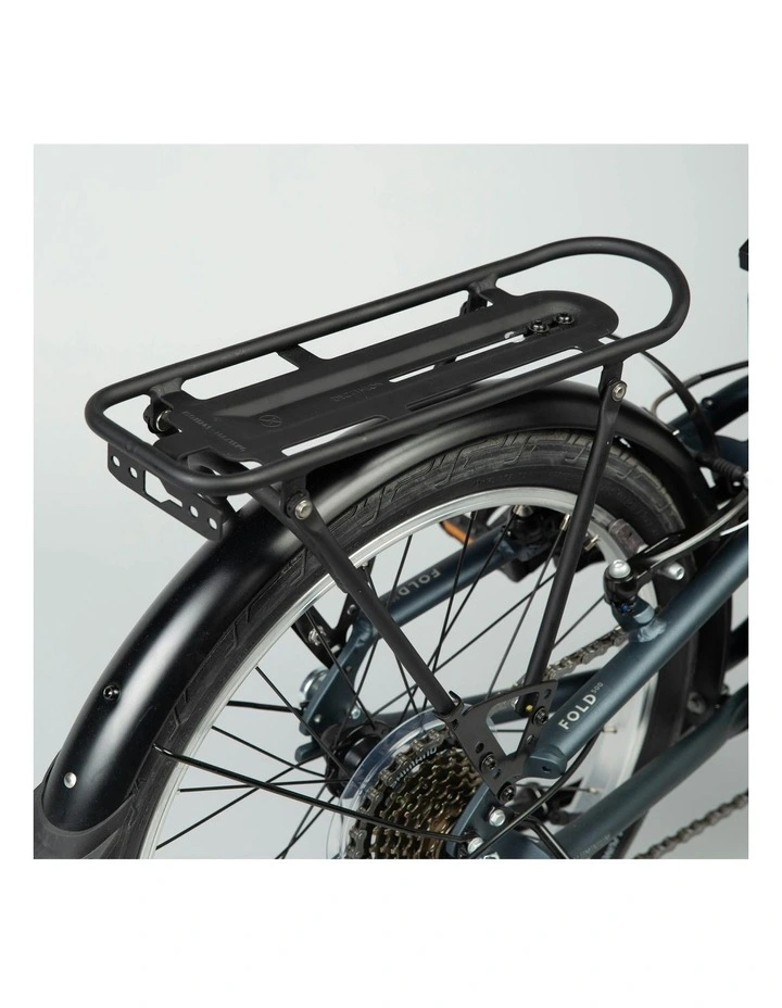 Folding 20 Ultra Lightweight Bike Pannier Rack in Black image 3