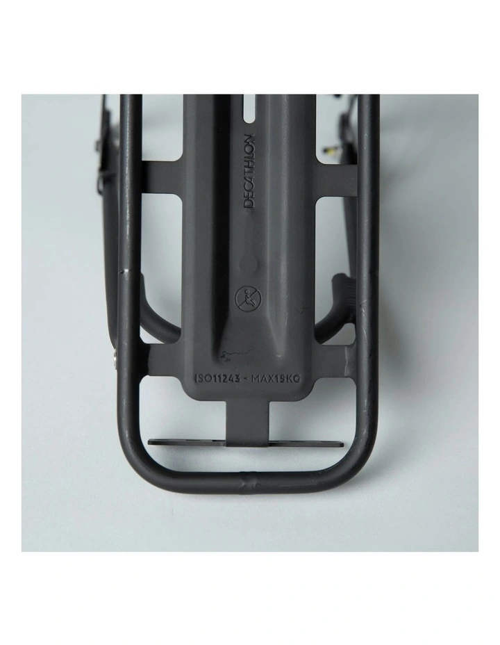 Folding 20 Ultra Lightweight Bike Pannier Rack in Black image 5