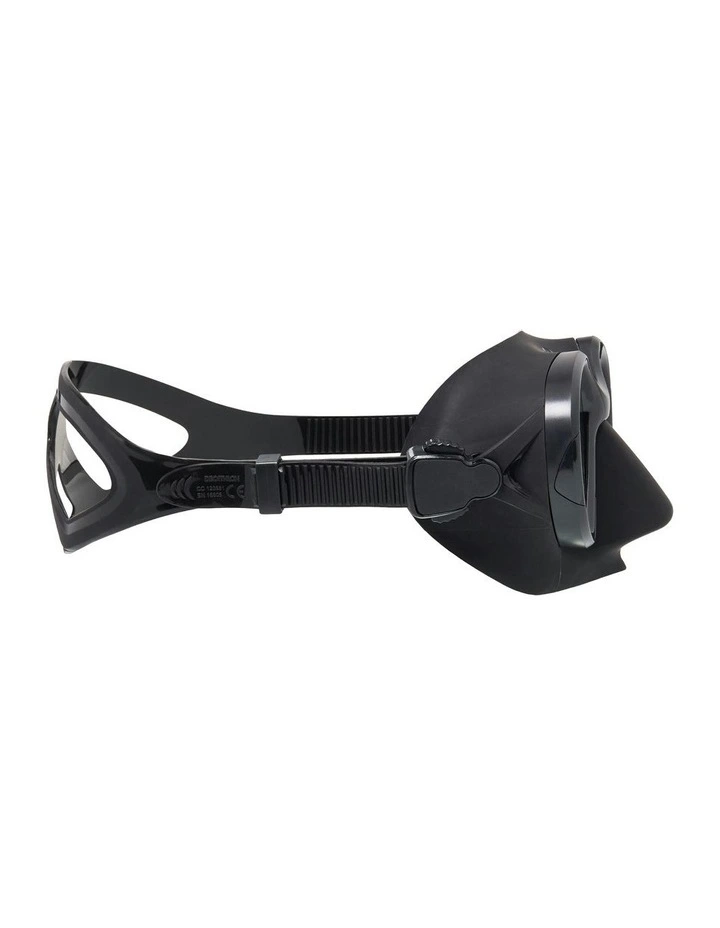 Freediving Spearfishing Low Volume Anti-Fog Mask 500 in Black image 5