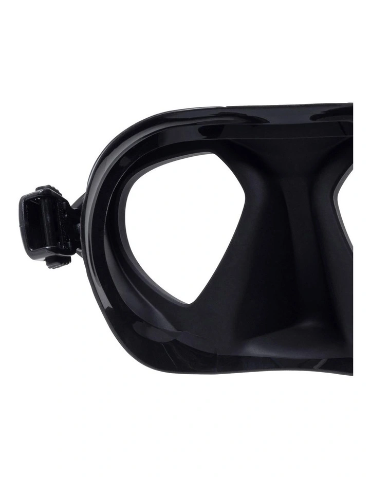 Freediving Spearfishing Low Volume Anti-Fog Mask 500 in Black image 7