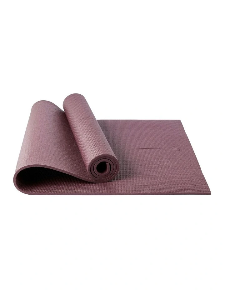 Gentle Yoga Comfort Mat 173cm  61cm  8mm in Burgundy image 1