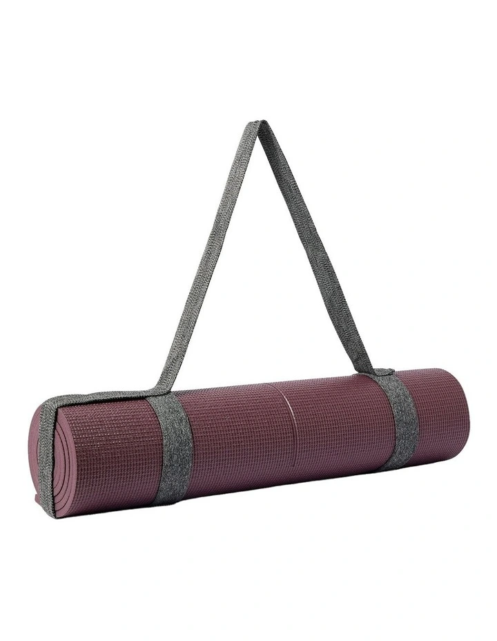 Gentle Yoga Comfort Mat 173cm  61cm  8mm in Burgundy image 3