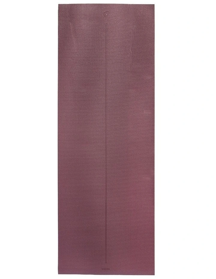 Gentle Yoga Comfort Mat 173cm  61cm  8mm in Burgundy image 7