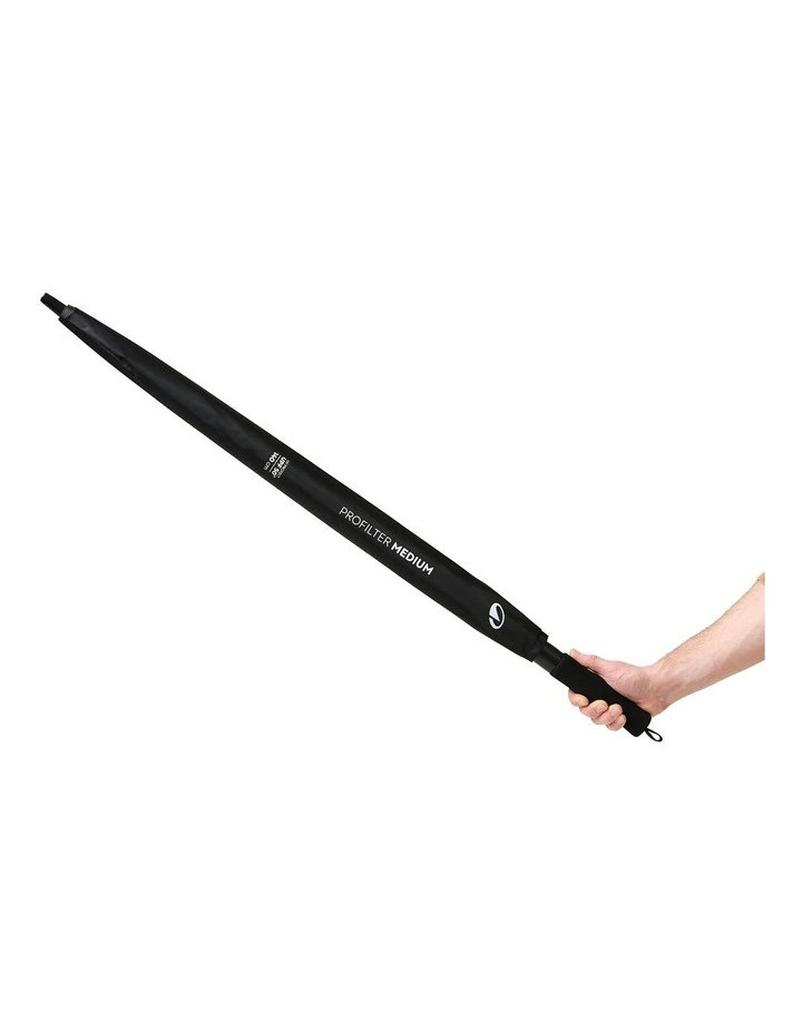 Eco Designed Golf Pro Filter Medium Umbrella in Black image 3