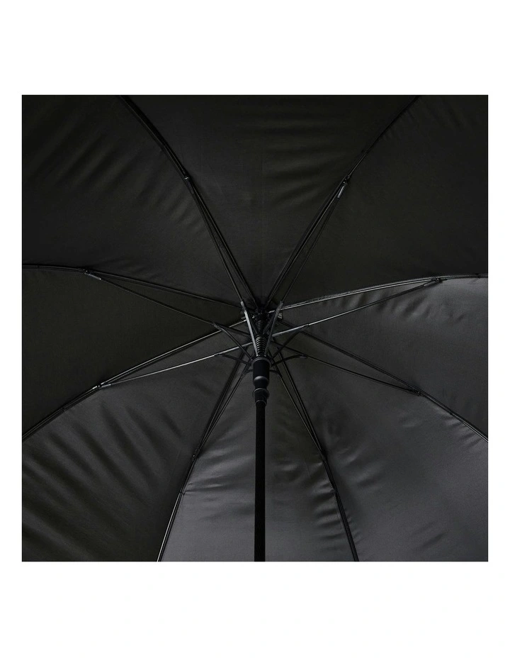Eco Designed Golf Pro Filter Medium Umbrella in Black image 7