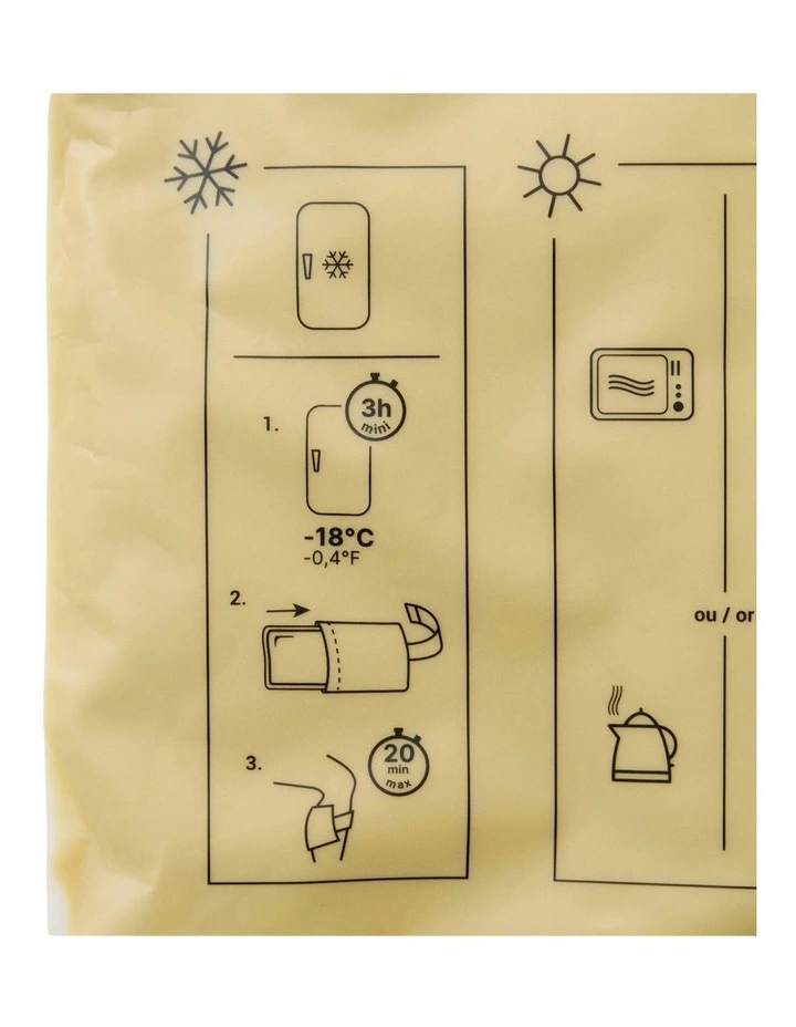 Reusable Hot And Cold Pack Size L in Black image 7