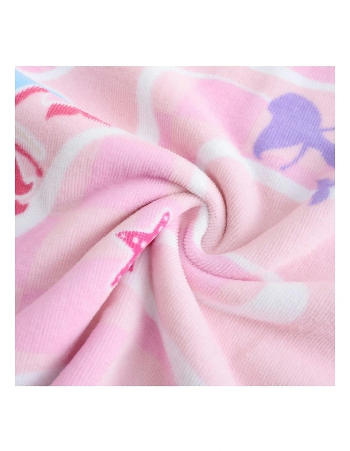 Surfing Poncho 500 Check in Pink image 5