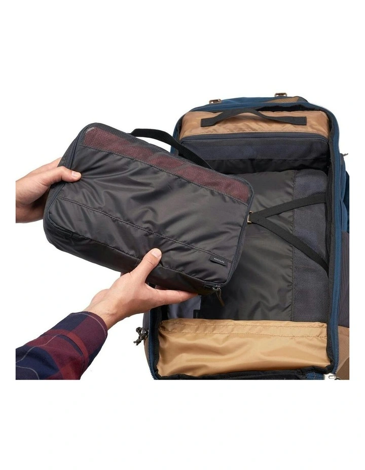 1 Large and 2 Small Kit of 3 Travel Storage Bags in Black image 4