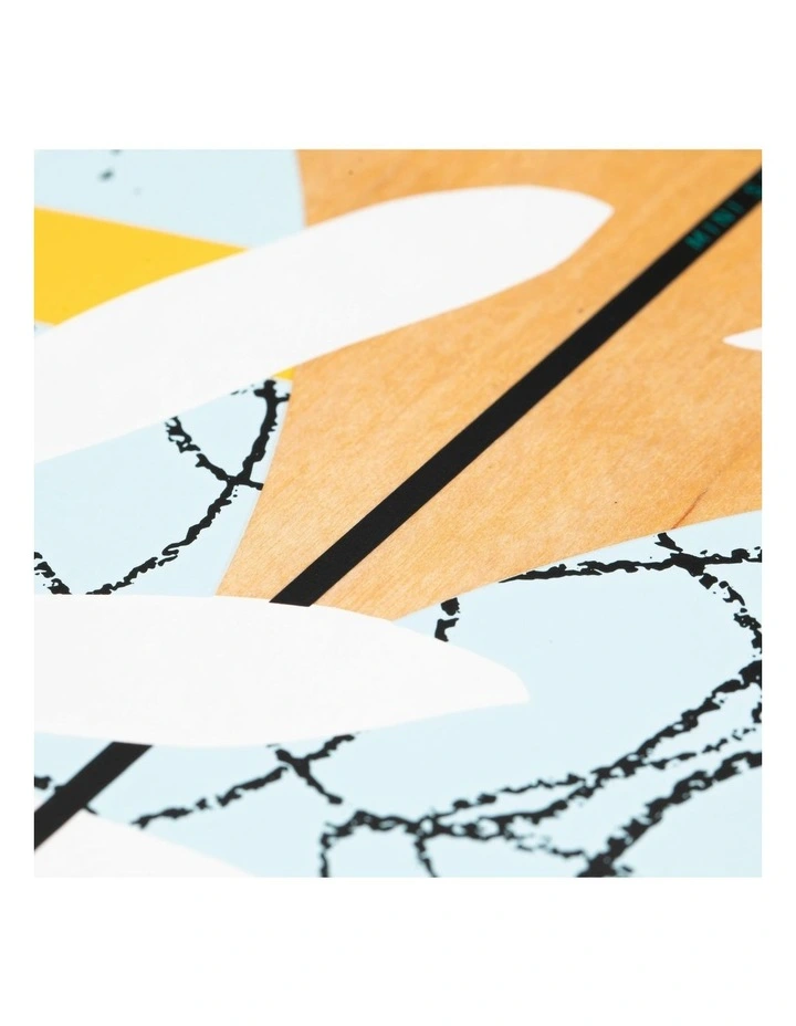 Drop Floral Long Board in Multi image 4