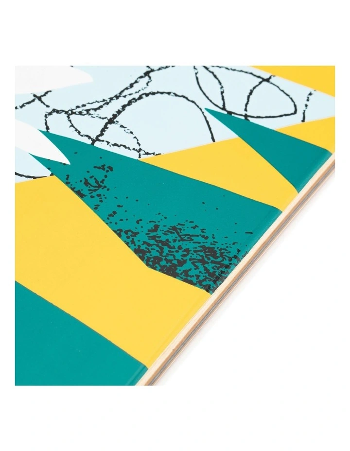 Drop Floral Long Board in Multi image 5