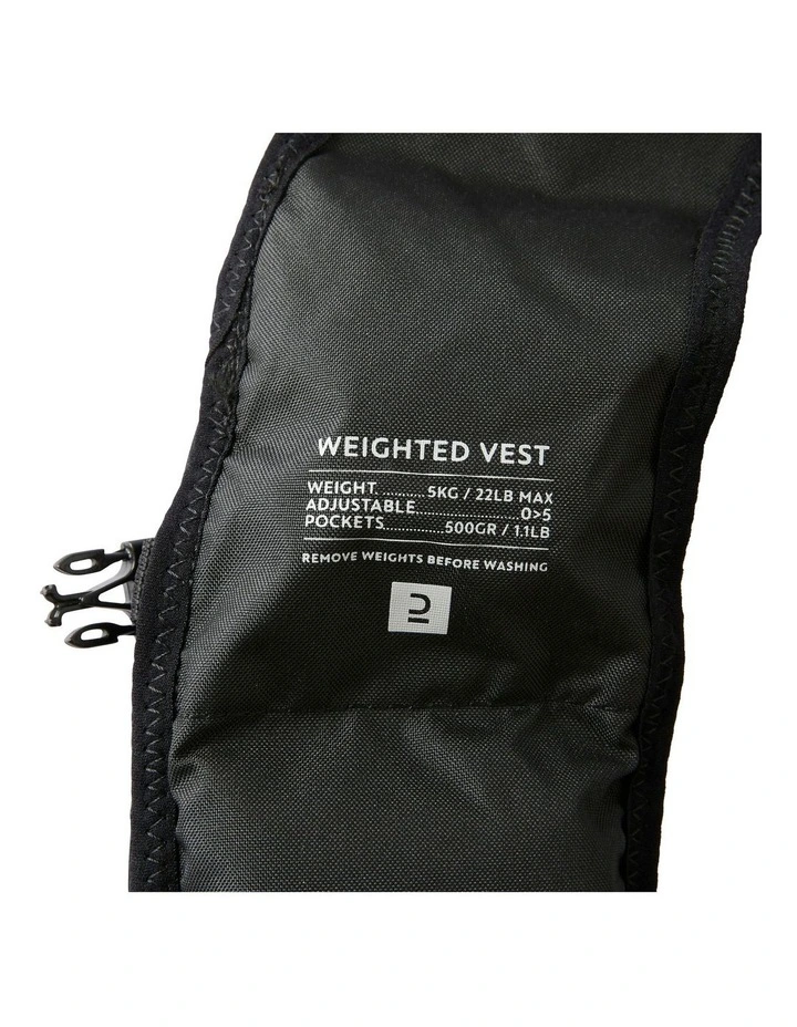 Weight Training and Cross-Training Vest in Black image 4
