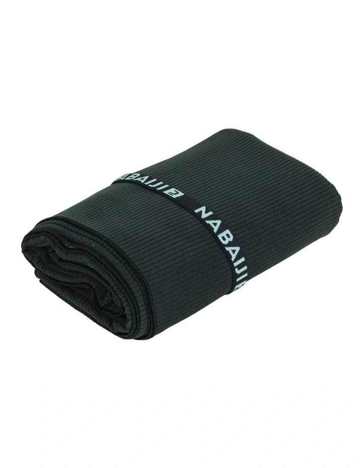 Microfibre Swimming Towel Size XL 110 x 175 cm in Black image 1