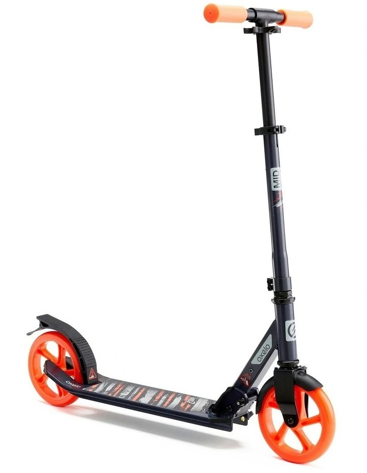 Mid 7 Scooter with Stand in Blue/Navy/Orange image 1