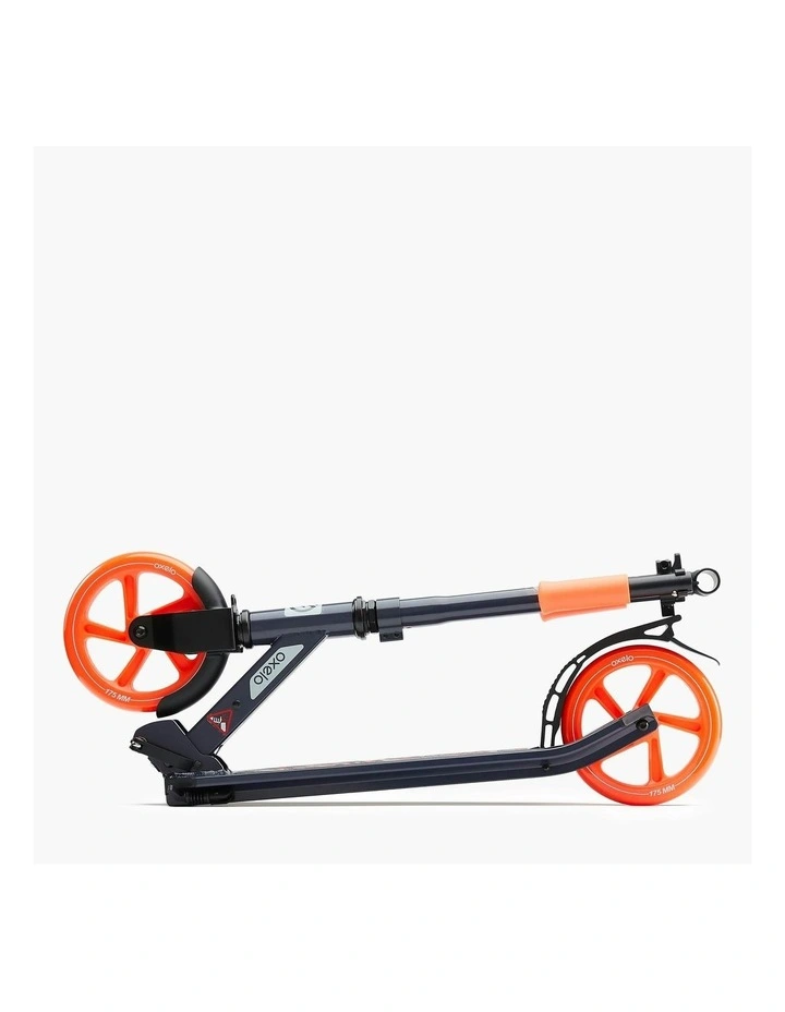 Mid 7 Scooter with Stand in Blue/Navy/Orange image 2