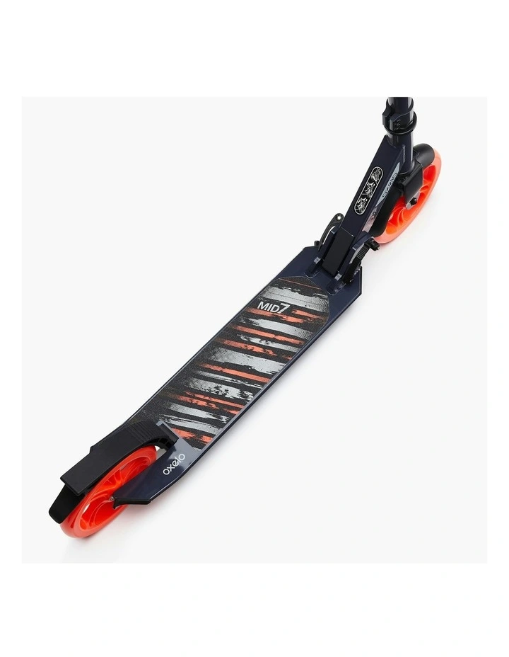 Mid 7 Scooter with Stand in Blue/Navy/Orange image 6