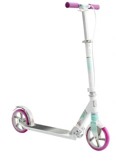 Mid 9 Scooter in White/Purple