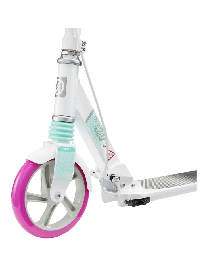 Mid 9 Scooter in White/Purple image 3