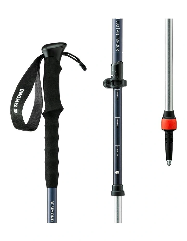 MT500 Shock-Absorption Hiking Pole in Multi image 3