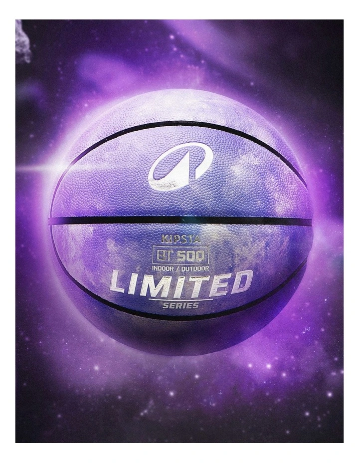 Size 6 Basketball BT500 Touch in Purple image 3