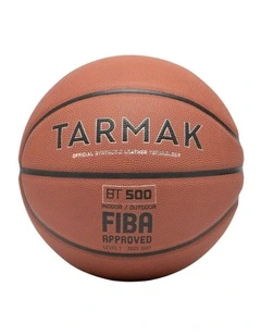 Size 7 Basketball BT500 in Brown