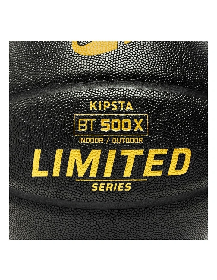 Size 7 Basketball BT500 Grip in Black/Gold image 4