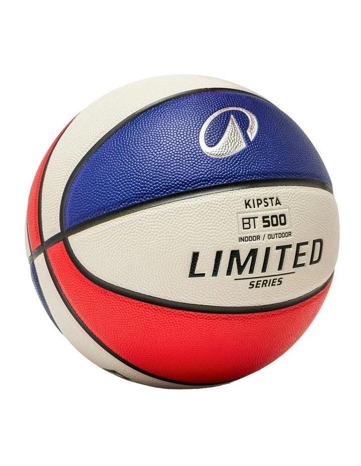 Size 7 Basketball BT500 Touch in Blue/Red image 2