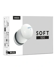 Soft 500 Golf Ball x12 in White