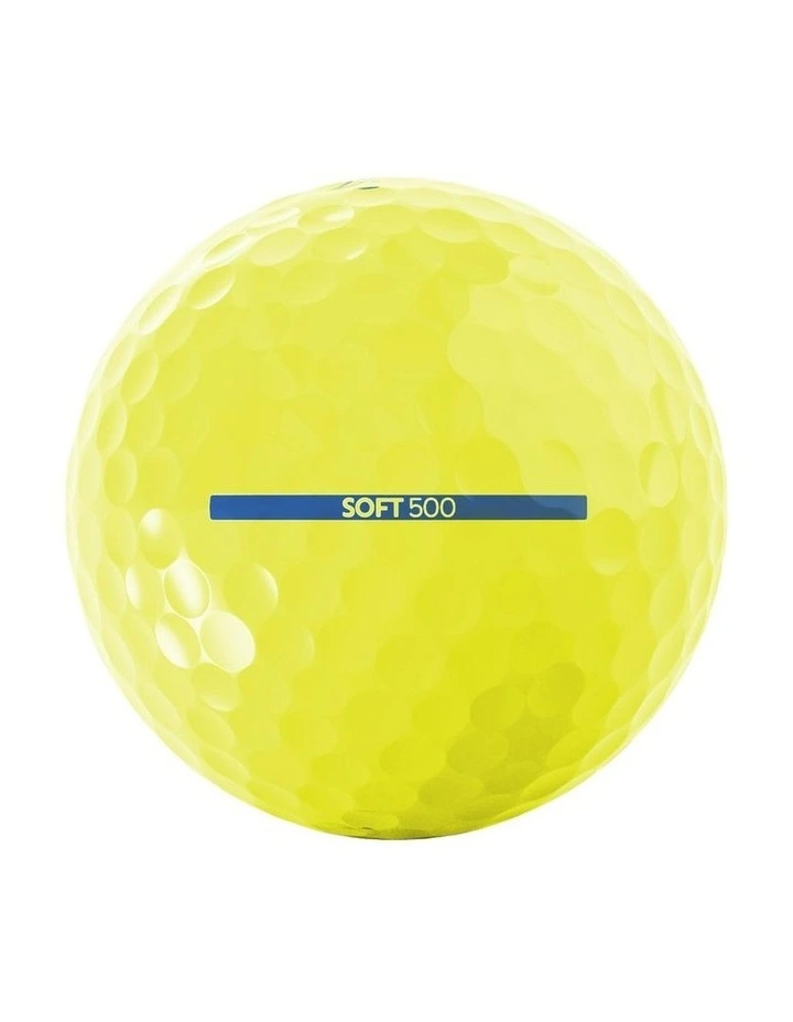 Soft 500 Golf Ball x12 in Yellow image 3