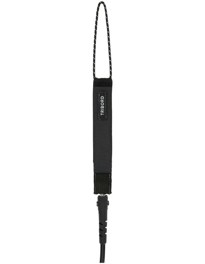 SurfBoard Leash 7inch 500 7mm Diameter in Black image 2