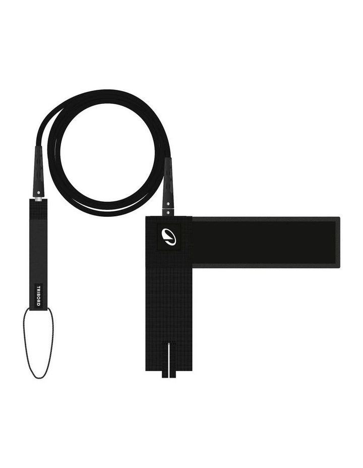 SurfBoard Leash 7inch 500 7mm Diameter in Black image 6