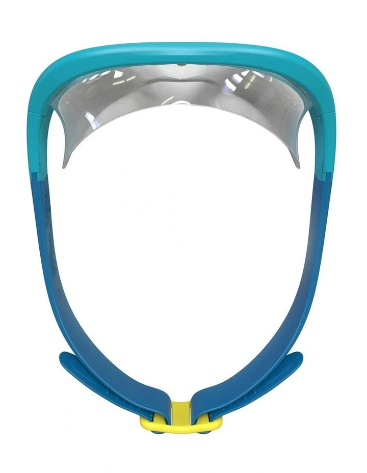 Swimdow V2 Size Small Asian Fit Clear Lenses Swimming Mask in Blue image 4