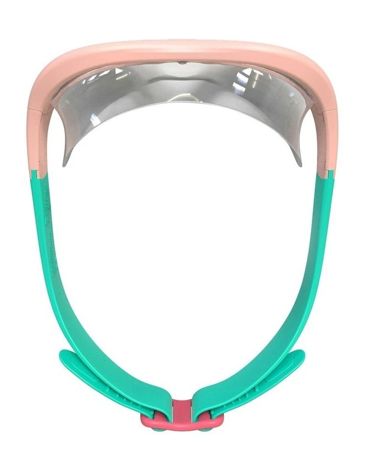 Swimdow V2 Size Small Asian Fit Clear Lenses Swimming Mask in Pink image 6