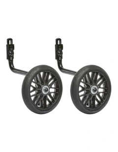 Training Wheels 500 for B'Twin 14 and 16 Bikes in Black