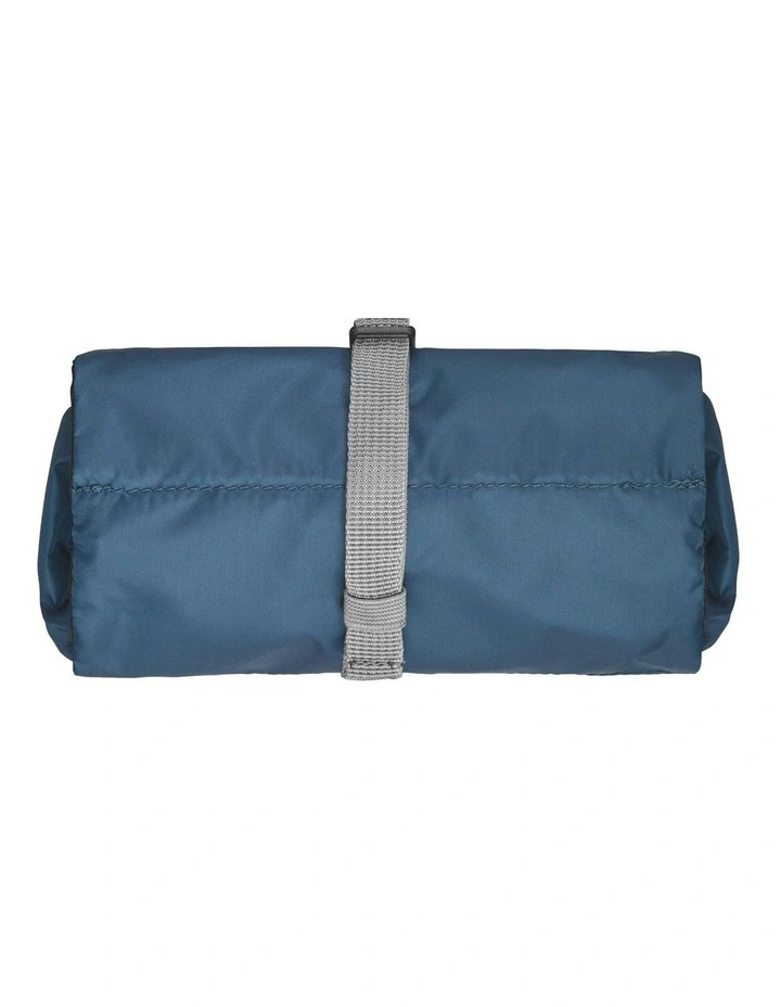 Trekking Ultra Light Foldable Toiletry Bag in Blue image 2