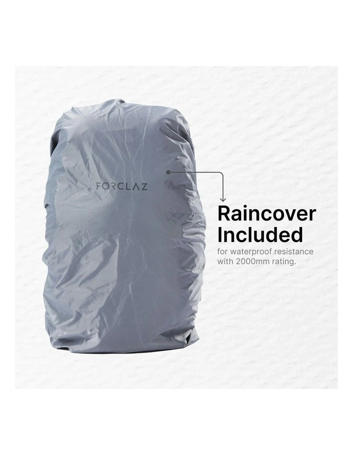 Trekking Travel Backpack 60 Litres 100 in Khaki image 7