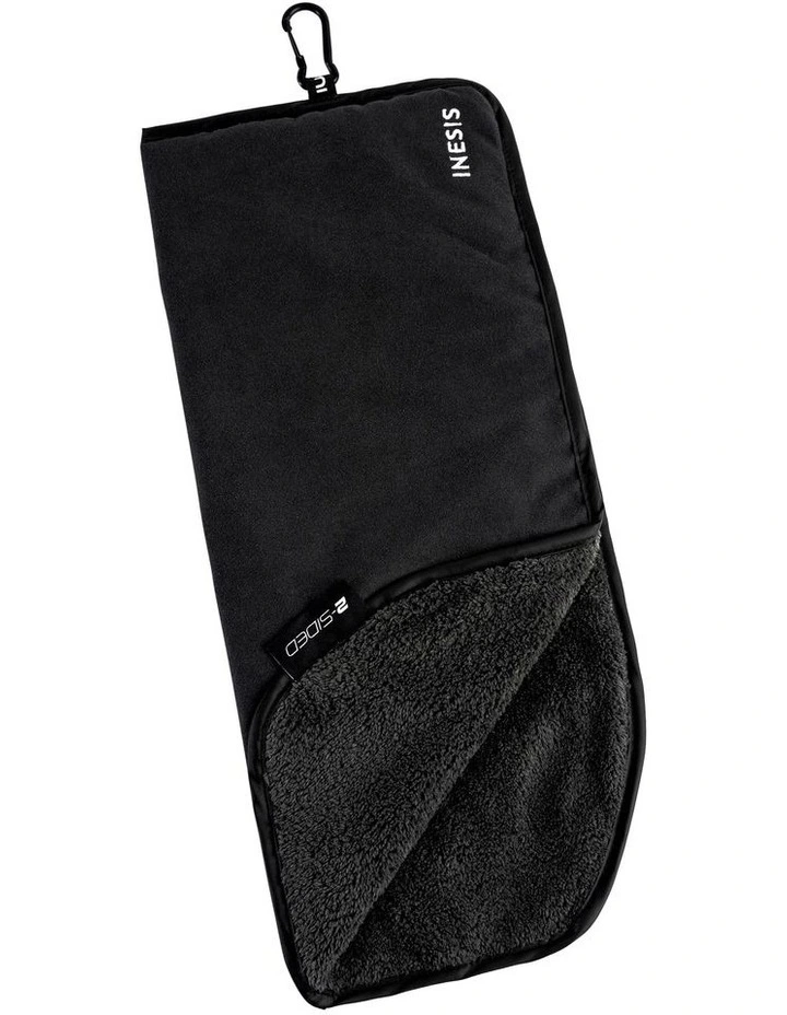 Two Sided Golf Towel in Black image 1