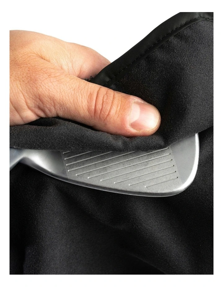 Two Sided Golf Towel in Black image 6